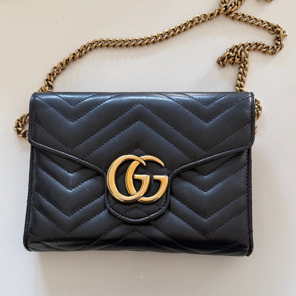 Gucci Marmont Wallet on Chain